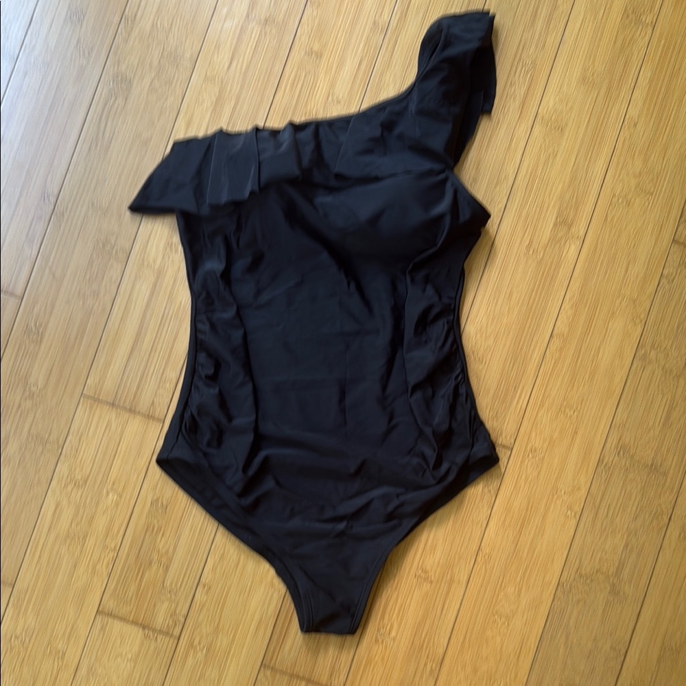 Motherhood Black Maternity Swimsuit Small